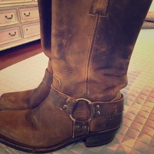 Frye Harness Boots